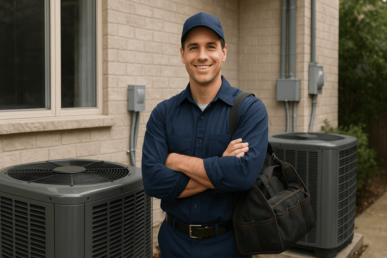 Blue Peak Air Conditioning hero image
